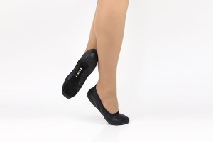 ballet shoes type a leather elastic rubber band 04