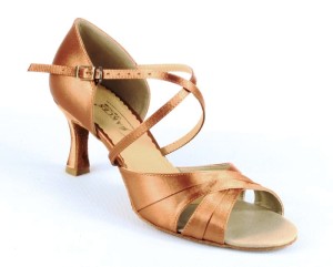 Ladies latin pas4g flesh satin