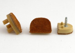 heel tips with suede