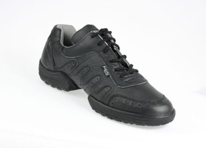 sneakers flex tr black leather + typhoon