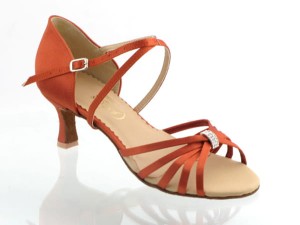 Ladies latin xcr-101 ginger satin