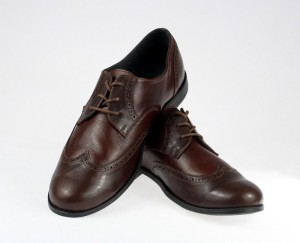 men's formal shoes w-msg 1 brown leather + exclusive insole