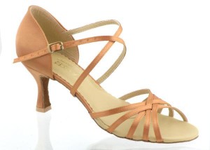 ladies latin x flesh satin + stability correction