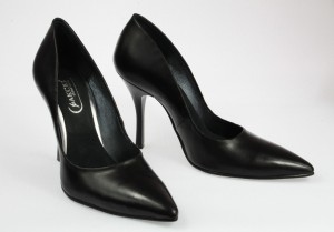 high heels colibri black leather