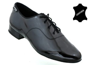 men's ballroom ms-02 black patent leather