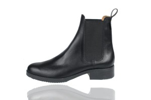 horse riding boots black leather
