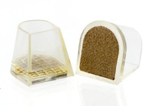 heel protectors flare LEATHER