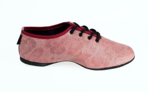 jazz dance shoes leather with pattern