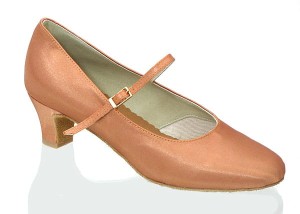ladies ballroom std 02 flesh satin