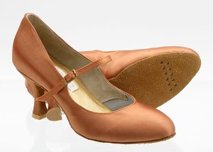 ladies ballroom proficz std-02l flesh satin