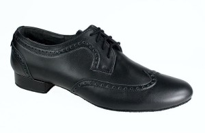 men's tango argentino black leather B1