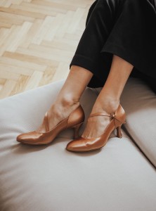 ladies ballroom std-303 professional flesh satin