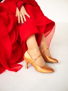 ladies ballroom std-02l flesh satin