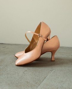 ladies ballroom std-v-03 proficz -salmon satin