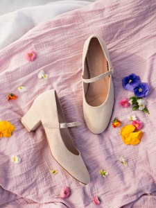 mary jane gold glitter