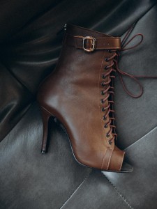 high heels julia brown leather