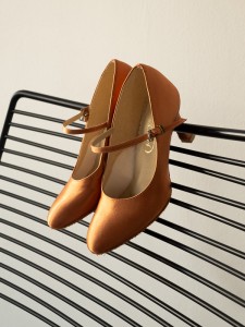 ladies ballroom std-02 flesh satin