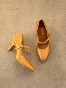 ladies ballroom std-02l gold satin