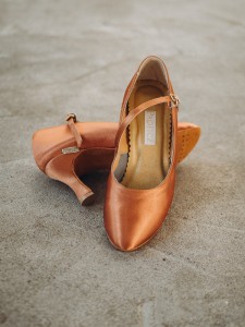 ladies ballroom proficz std-03 flesh satin