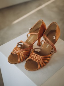 ladies latin x-pl professional flesh satin